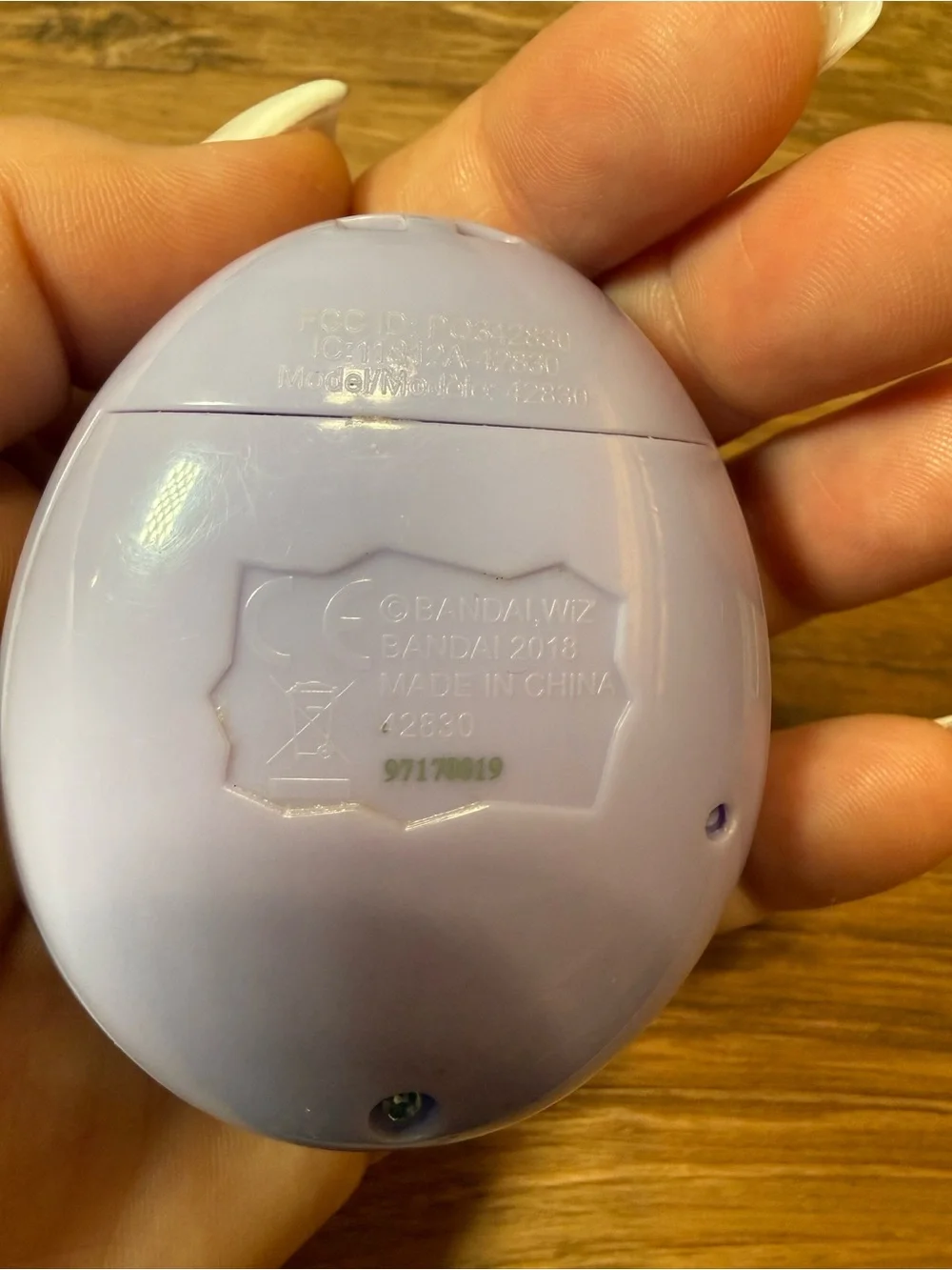 Bandai Tamagotchi Meets On Magical Purple Virtual Pet Tested Working